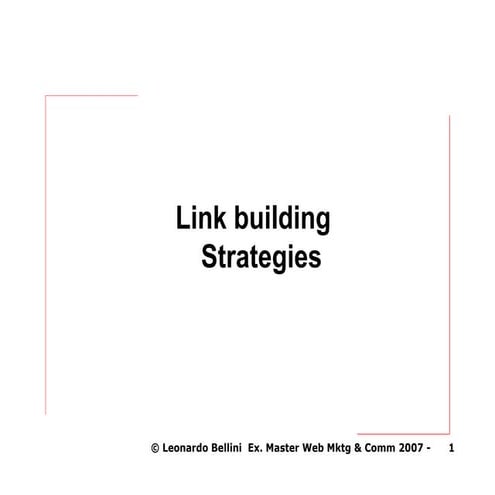 Strategie per natural link building 