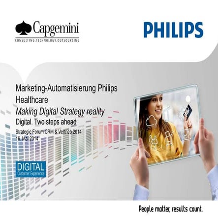 Digital Customer Experience strategy & Marketing Automation for Philips Healt...