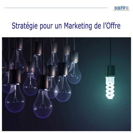 Stratégie marketing de l'Offre