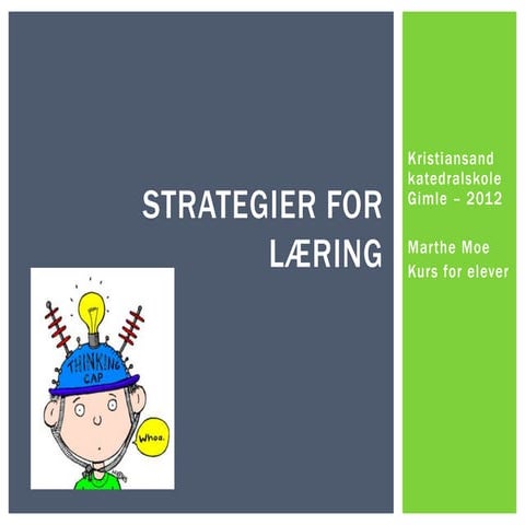 Strategier for læring