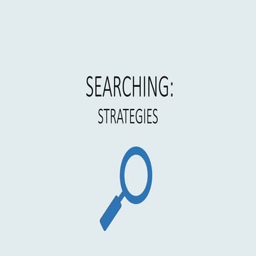 Strategies concept block | PPTX