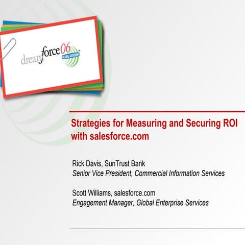 Strategies for Measuring and Securing ROI with Salesforce