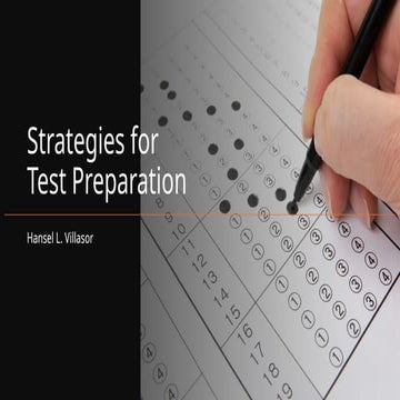 How to prepare for the exam | PPSX