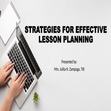 STRATEGIES FOR EFFECTIVE LESSON PLANNING.pptx