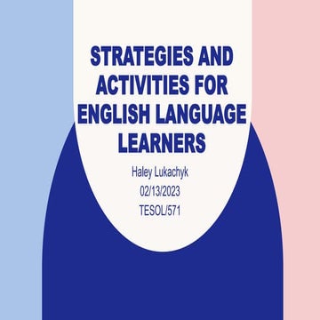 Strategies for ELL