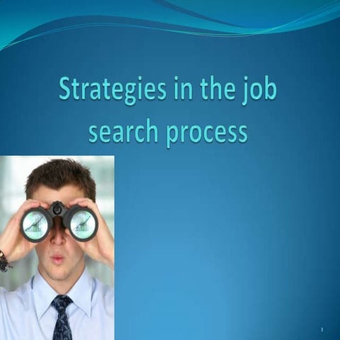 Job Search Strategies