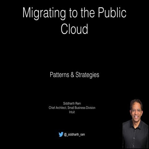 Strategies for migration to public cloud