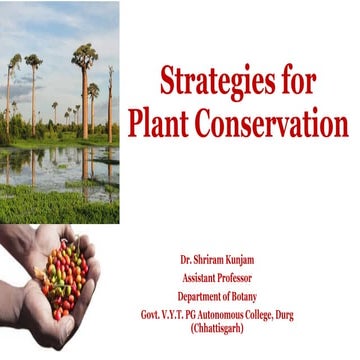 Strategies for the plant conservations.pptx