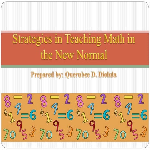 strategies in teaching math in the new normal.pptx