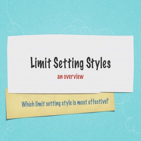 Limit Setting | KEY | Parenting Babies and Toddlers | Parenting