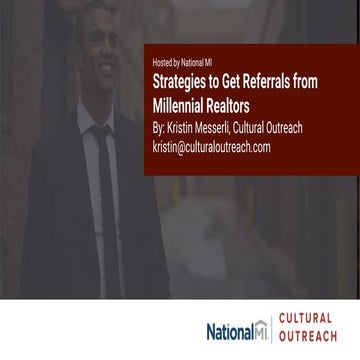 Strategies to get referrals from millennial realtors webinar