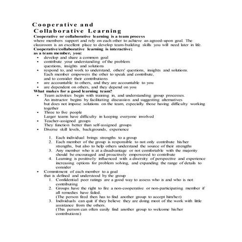 STRATEGIES TO TEACH AND LEARN