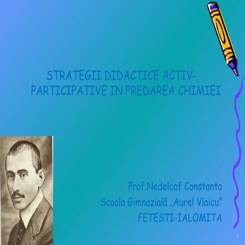 Strategii didactice activ participative