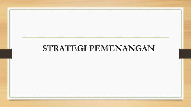 Strategi Pemenangan Bisnis Online: Panduan Lengkap Menuju Kesuksesan