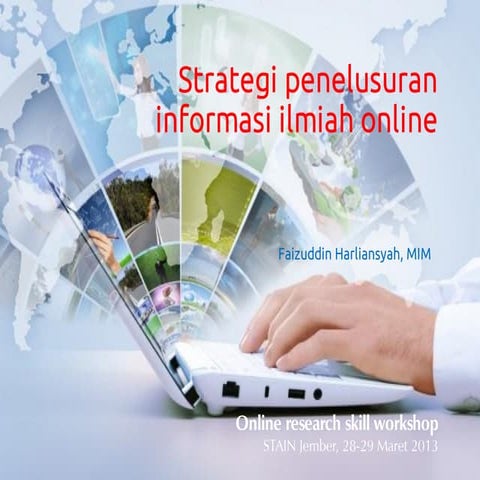 Strategi penelusuran informasi ilmiah online