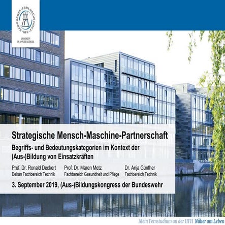Strategische Mensch-Maschine-Partnerschaft