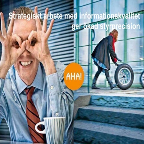 Strategiskt arbete med informationskvalitet ger ökad styrprecision