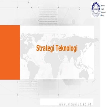 Strategi teknologi