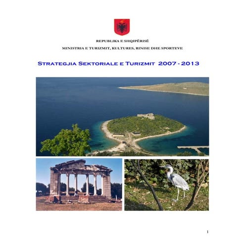 Strategjia Sektoriale e Turizmit 2007 - 2013
