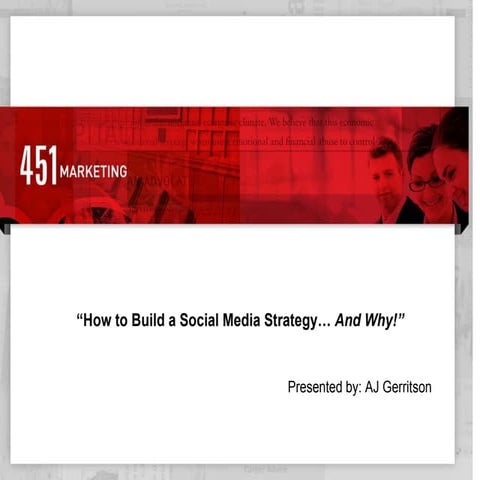 Strategize or Die! How to Build a Social Media Strategy and Why