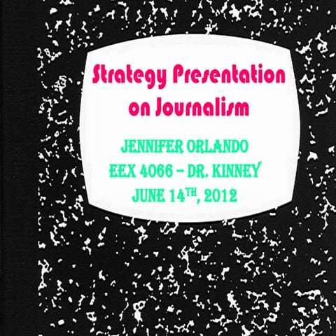 The Strategy of Journaling