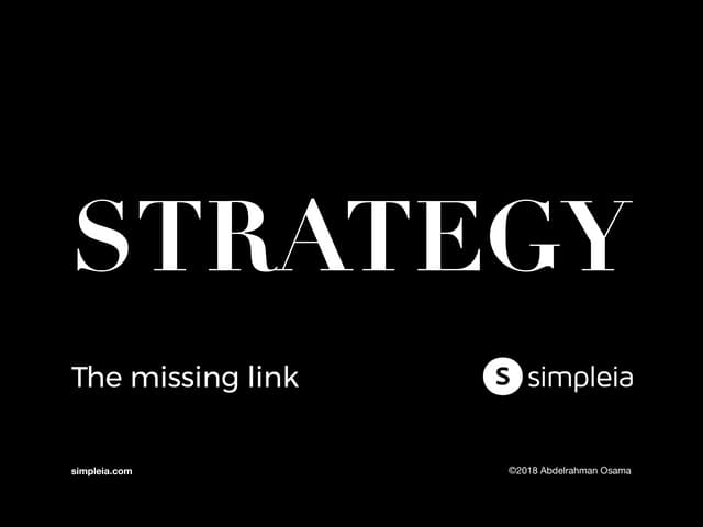 Starting with Creative Strategy