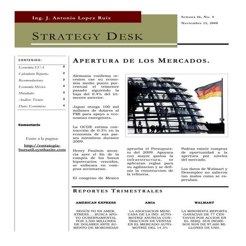 Strategy Desk Nov 13