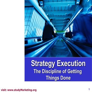 Strategy Execution 