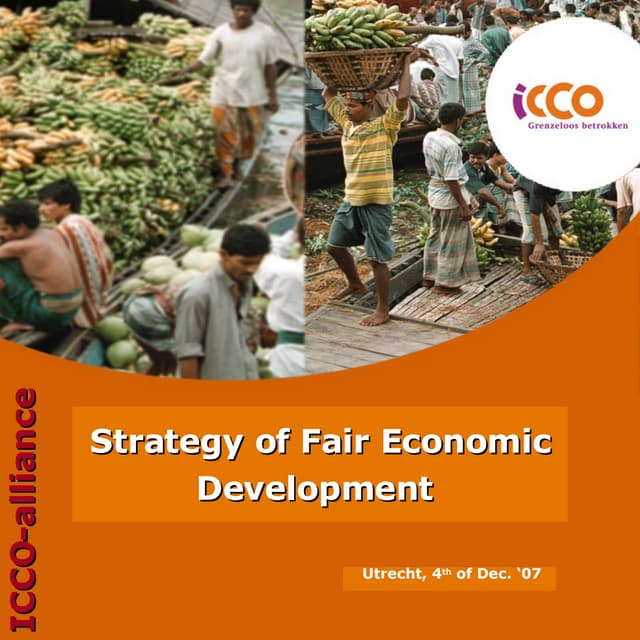 Strategy of Fair Economic Development