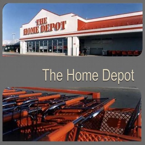 Strategy Capstone Home Depot | PPTX