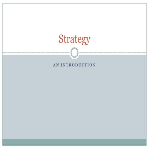 Introduction to business policy and strategy | PPTX