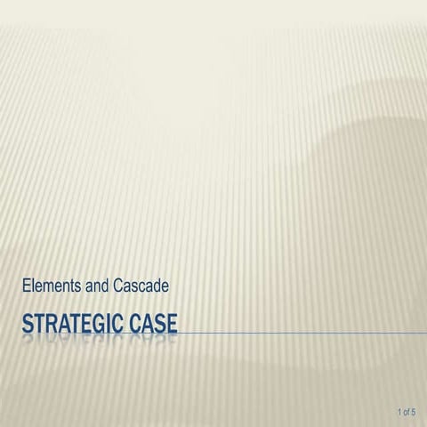 Strategy Development