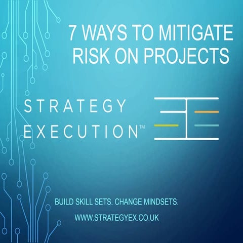 Risk mitigation strategies for effective project management | PDF