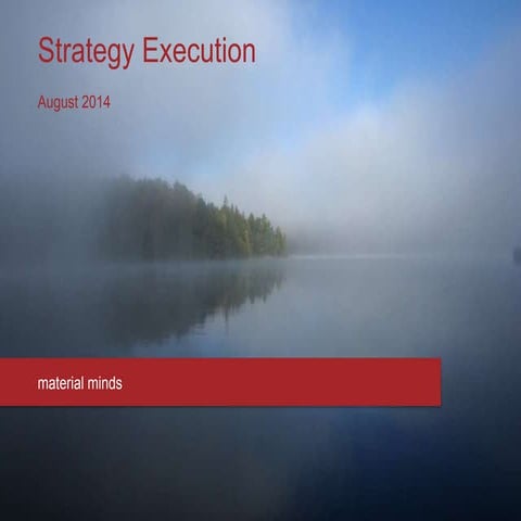 Strategy Execution