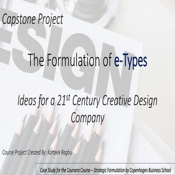 Strategy for E-Types - Strategy Formulation.pptx