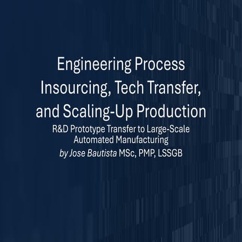 Design Quality Scale Up Automation Strategy