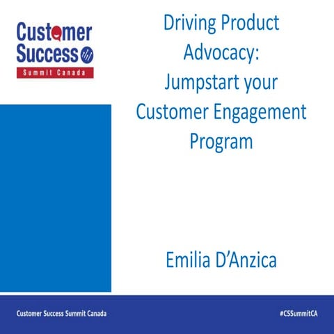 Driving Product Advocacy: Customer Engagement