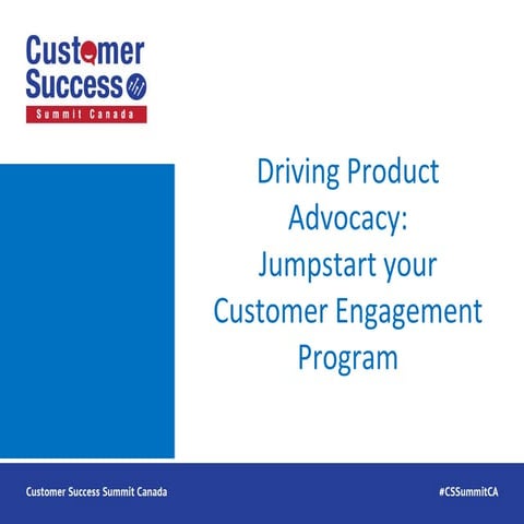 Driving Product Advocacy