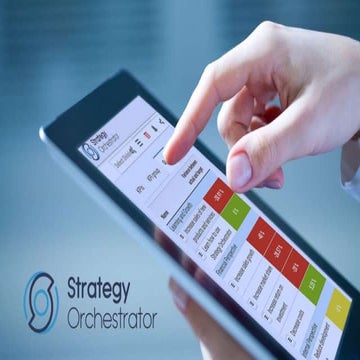 Strategy Orchestrator november 17th 2018