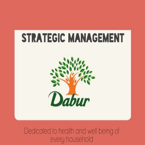 Dabur - A Strategic Management Case Study 