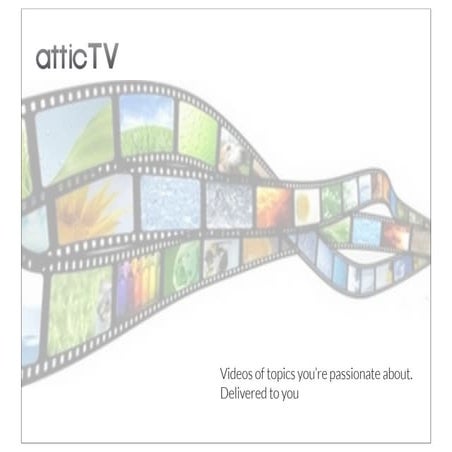 AtticTV Pte. Ltd. Strategy Slide