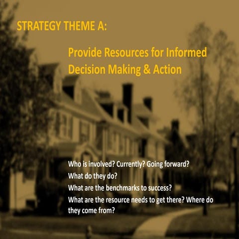 Strategy theme A