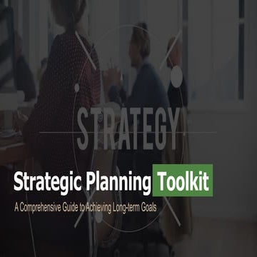 Sample Strategy Toolbox Power Point Template