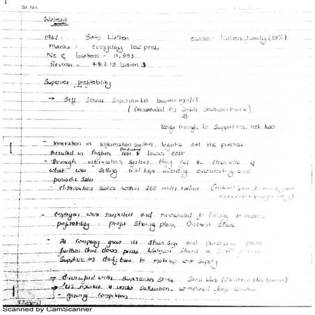 Stratergy notes 2