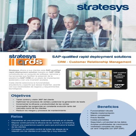 Stratesys RDS SAP CRM - quality rapid deployment solution