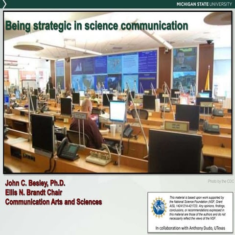 Stratetegic Science Communication