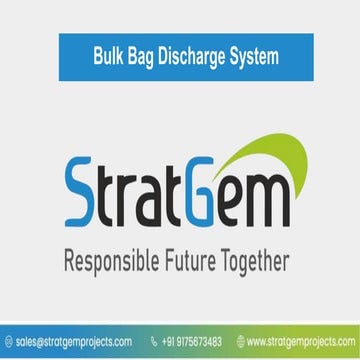 Bulk Bag Discharge System- Stratgem