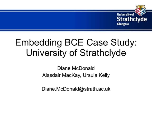 Embedding BCE - Institutional Showc...