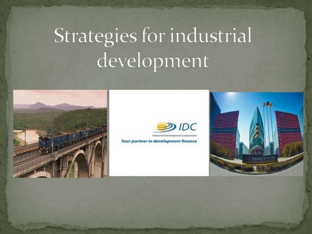 Strategies for Industrial Development