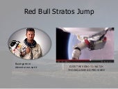 Red Bull Stratos Jump and Social Media